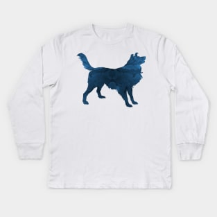 Border collie Kids Long Sleeve T-Shirt